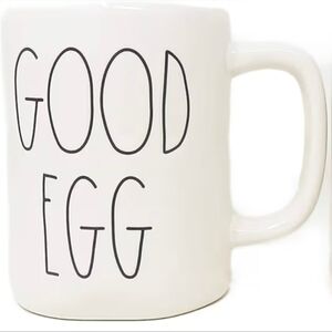 Rae Dunn Easter Good Egg White Mug